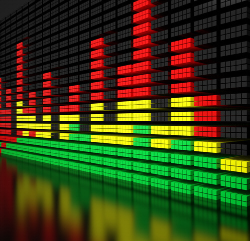 Cuffie e attrezzatura audio di filodiffusione